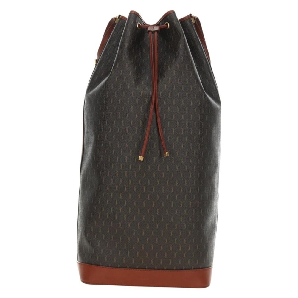 Saint Laurent Le Monogram Bucket Bag Brown